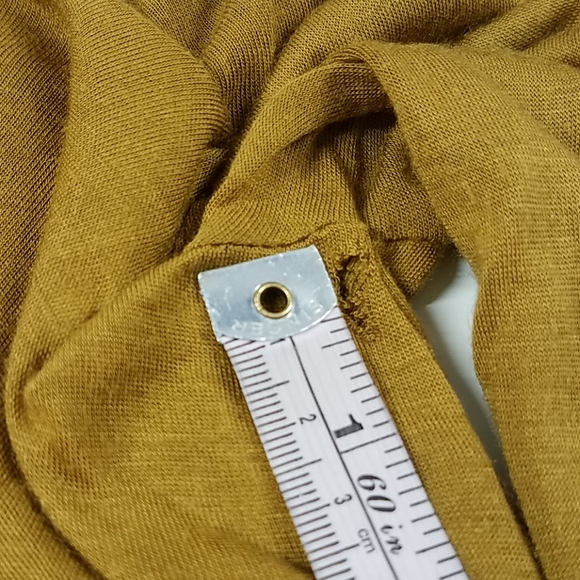 Belle Sky Green Pea Long Sleeve Shirt Dress - Picture 5 of 5